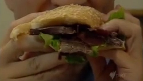 hamburger constitué d'excréments japon invention famine
