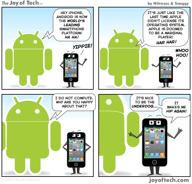 iphone vs android comic bd