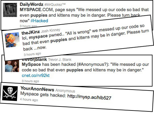 myspace hack anonymous
