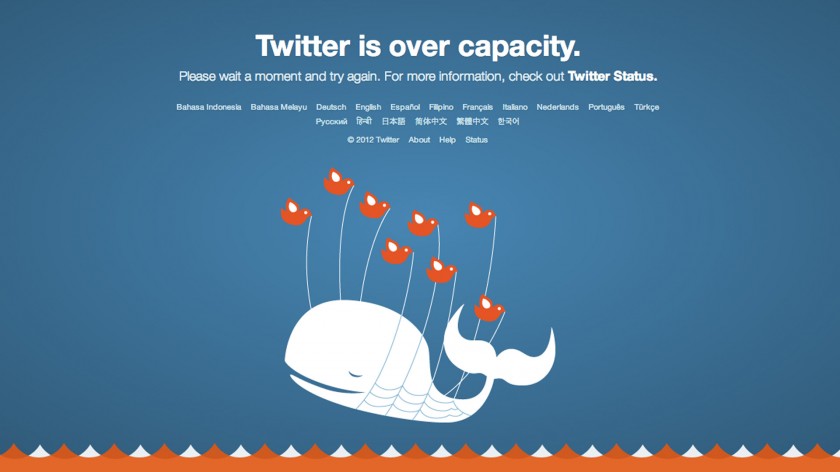 twitter baleine over capacity geek gkdv geekndev 
